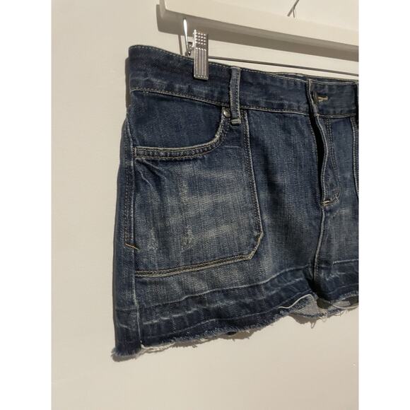 Y2K Abercrombie Fitch Jean Mini Skirt Size 6 - Picture 3 of 6